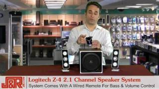 Logitech Z4 21 Channel Speaker System Review  JRcom [upl. by Melly]