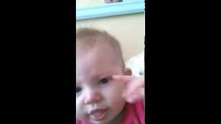 Baby Infant With Barking Croup cough Child Toddler Croup Shortness of Breath [upl. by Heyes]