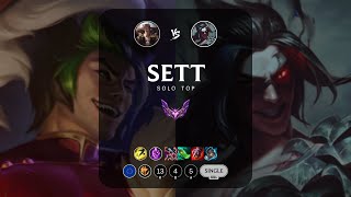 Sett Top vs Kayn  EUW Master Patch 1324 [upl. by Gustave235]