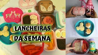 5 IDÉIAS DE LANCHE I LANCHEIRAS DA SEMANA TODA I ANA GIGOSKI [upl. by Aloisia]