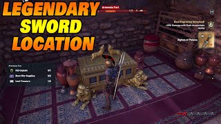 Assassins Creed Odyssey  How to get Xiphos of Peleus  Legendary sword location [upl. by Willdon]