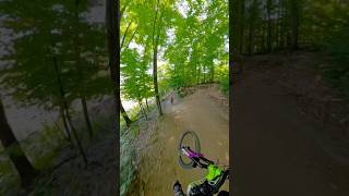 Un classique👌🏼La Sept “7” à Bromont montagne dexpériences ⛰️mtb mountainbike mountainbiking [upl. by Ardnuhsed863]