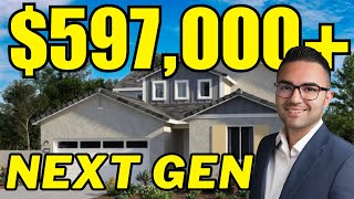 Menifee Next Gen Home For Sale  Mountains Edge Hidden Terrace  Lennar  597k  3092Sqft  4bd [upl. by Recneps]