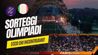 Olimpiadi Parigi 2024 Pallavolo  Sorteggi Fatti ecco il girone dellItalia [upl. by Vassar]