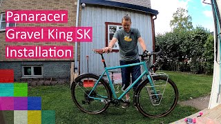 Installation Panaracer Gravel King SK [upl. by Eilema]