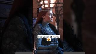 Sansa Stark  Queen in the North  Game of throne🤯 shorts gameofthronescharacter sansastark [upl. by Nipsirc18]