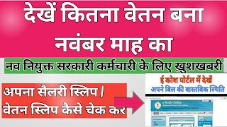 अपना payment स्लिप चेक करें  ekosh se payment check kare [upl. by Juback]