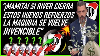 ¡BOMBAZOS Estos son LOS NUEVOS REFUERZOS que RIVER PLATE esta BUSCANDO  Mercado de Pases River [upl. by Immij924]