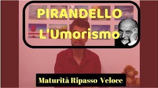 Luigi Pirandello LUmorismo Spiegazione [upl. by Elianora]