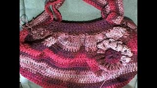 Crochet Hobo Bag  Crochet Tutorial [upl. by Aihsened]