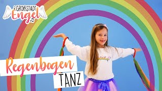 Regenbogen Tanz  Kinderlieder zum Tanzen  Kindertanz  GroßstadtEngel [upl. by Eemaj227]