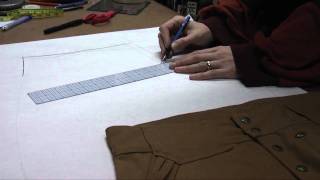 Pattern Drafting Tutorial  Custom Steeplejacks [upl. by Celio]