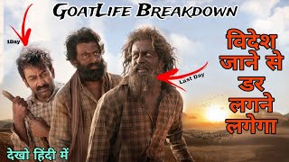 GoatLife Movie Hindi Breakdown 2024  मौत या घर  True Film Facts [upl. by Twyla]