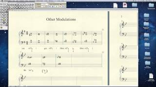 Chromaticism  enharmonic modulations [upl. by Manoop]