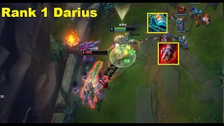 Rank 1 Darius  This Guy Absolutely a BEAST [upl. by Valsimot]