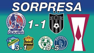 CAI LE EMPATÓ A OLIMPIA Y COMUNICACIONES GANÓ EN LA COPA CENTROAMERICANA [upl. by Eannaj]