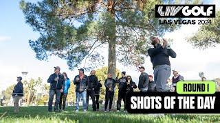 HIGHLIGHTS Top Shots of Round 1  LIV Golf Las Vegas [upl. by Esimorp261]