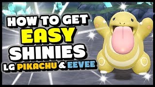 How to get EASY SHINY POKEMON in Lets Go Pikachu And Eevee  Best Shiny Hunting Guide [upl. by Martineau907]