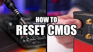 How To Reset Bios CMOS [upl. by Ybloc85]