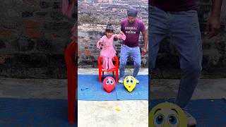 gubbare fun 😊🎈😜😂 shorts shortsfeed balloon funny viralvideo [upl. by Ayekal870]