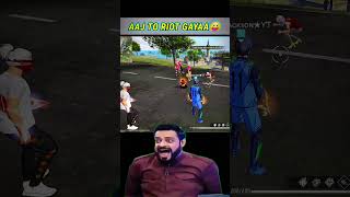 Riot FF Vs Jackson 😝 Kon Jeetega Aaj 😱  Garena free fire Max freefire shorts [upl. by Ruhtua360]