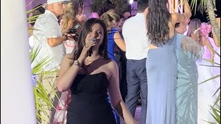 Egzona Salaj  Lumi Une LIVE PERFORMANCE Offical Wedding Video HD [upl. by Aehta673]