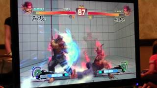 USF4 Top 32  CEO 2015  MCZ Daigo Evil Ryu vs Xiaohai Evil Ryu [upl. by Ploss]