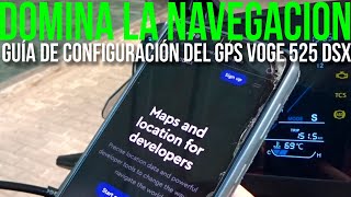 Domina la Navegación Guía de Configuración del GPS en Voge 525DSX 🏍  Caballero Motorista [upl. by Eerb38]