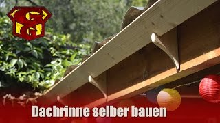 Dachrinnen selber herstellen  Garagengurus 8 [upl. by Akiret184]