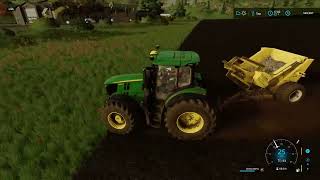 Stone Removal with the Claas and John Deere Tractors [upl. by Lehcin]