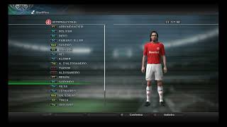 statistiche dei giocatori del interncional su pro evolution soccer 2011 [upl. by Clayton]