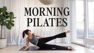 15 MIN MORNING PILATES full body beginner [upl. by Ari]