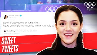 quotWe huddled like penguinsquot 🐧 Evgenia Medvedeva reads Sweet Tweets [upl. by Nicolais217]