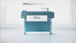 HP DesignJet T520 36in Printer [upl. by Adyht10]