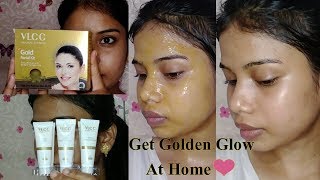 VLCC Gold Facial Kit Review amp Step By Step Facial At Home For Glowing SkinHindiOwnStyle  Shree [upl. by Andriana]