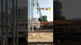 WDG4G 🚂😱😱 shorts wdg4g bikaner viral [upl. by Mattland]