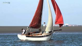 My Classic Boat Maurice Griffiths 26ft Gaff cutter [upl. by Yttocs]