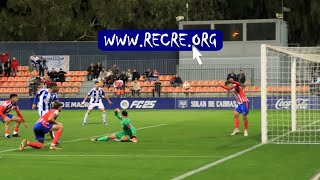 Declaraciones de Antonio Domínguez tras el At Madrid B 0  Recre 0 [upl. by Dadelos]