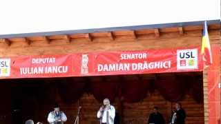 Damian Draghici canta la monumentul lui Emil Rebreanu [upl. by Lednahs200]