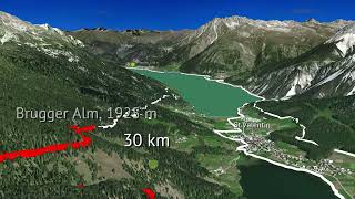 3D RealityMaps  Ortler Bike Marathon [upl. by Lleneg]