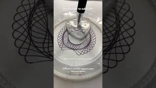 Geometric patterns spirographasmr spirograph satisfying geometricpatterns asmr viralshorts [upl. by Annaiel]