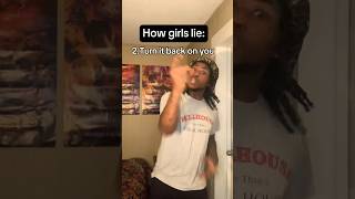 POV How girls lie shorts relatable funny [upl. by Esiuqcaj]