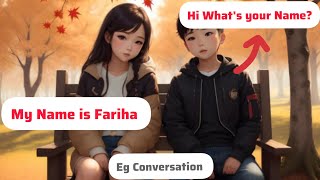 English conversation  EG Conversation  Fariha jahan jidni  TukTak scene [upl. by Yrocaj535]