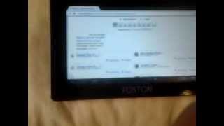 Como conectar seu tablet foston com android ao google play [upl. by Ahsei]