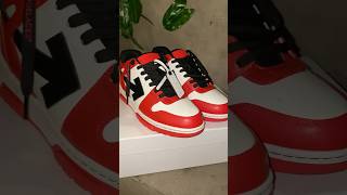 UNBOXING OFFWHITE OUT OF OFFICE LOW SNEAKERS👟 offwhite sneakers hype luxury trendingshorts [upl. by Ileyan]