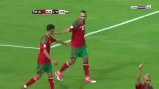 Maroc vs Gabon 3 0 Resume match Qualifications CDM 2018 [upl. by Arriek]