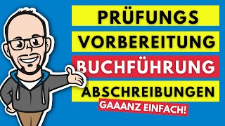 Prüfungsvorbereitung Buchführung  Abschreibungen Anschaffungskosten usw IHKPrüfung Sommer 2023 [upl. by Glovsky801]