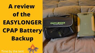 Product review of the EASYLONGER ES960 CPAP Battery Backup [upl. by Bonar]