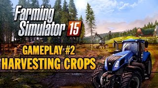 Farming Simulator 15  Gameplay Teaser 2 [upl. by Aibar]