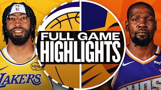 LAKERS at SUNS  FULL GAME HIGHLIGHTS  October 28 2024 [upl. by Inaliel]